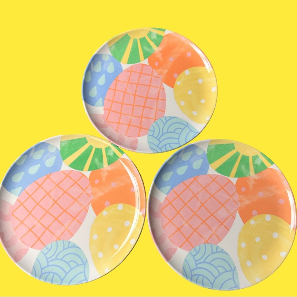 Set of 3 Easter Plates